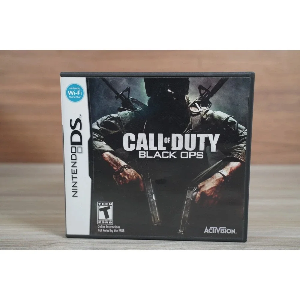 Call of Duty Black Ops Nintendo DS CIB Activision 2010 NTR-BDYE-USA Complete